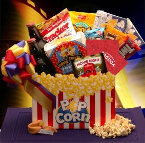 Movie Night Mania  Gift Box - with 10.00 Redbox Gift Card