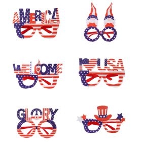 JOYMEMO 6PCS Independence Day Glasses Event Party