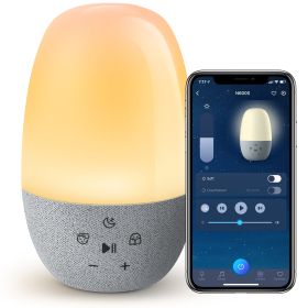 Smart Control Night Light; White Noise Light For Bedroom;