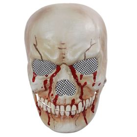 Creepy Halloween Mask,Simulated Mouth Skull Face