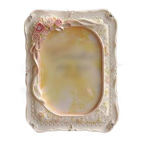 Resin 4x6 Picture Frame Retro Rose Wedding Photo Frame