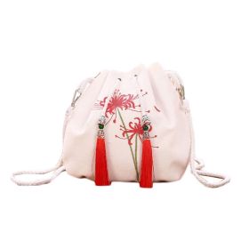 White Chinese Style Hanfu Bag Crossbody Bag