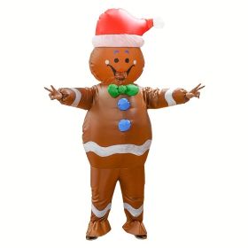 1Pc Party Holiday Cosplay Spoof Christmas Gingerbread Man