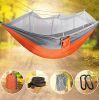 Single & Double Hammock with Mosquito Net Tree Straps