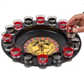 Shot Glass Roulette - Drinking Game Set, adult party