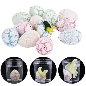 4Pcs Random Color Dinosaur Eggs Easter Dinosaur  Hatching