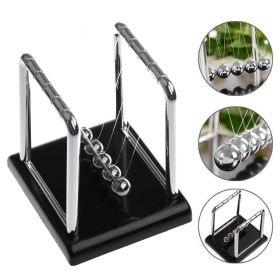 Newtons Cradle Steel Balance Ball Physics Science Pendulum