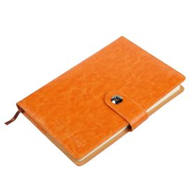 PU Leather Cover Notebook Memopad with Calendar World Map