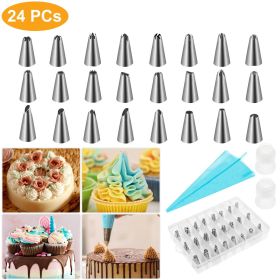 24Pcs Cake Decorating Supplies kit, Icing Tips