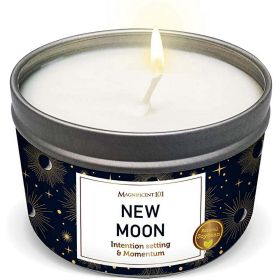 Magnificent 101 Long Lasting New Moon Aromatherapy Candle