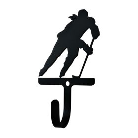 Hockey Player Woman Girl Wall Hook Small