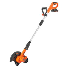 VEVOR Lawn Edger, 20 V Battery Powered Cordless Edger