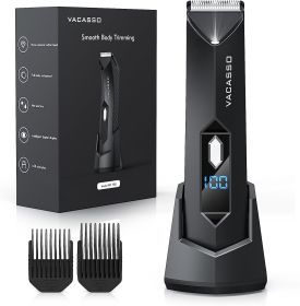 VACASSO Electric Body Hair Trimmer for Men Groin Hair Trimmer Ball Shaver