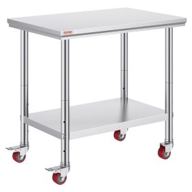 VEVOR Stainless Steel Work Table