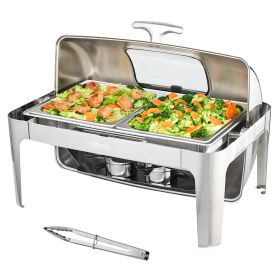 VEVOR Rectangle Roll Top Chafing Dish