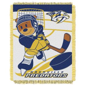 Predators National Hockey League; "Score Baby" Triple Woven Jacquard