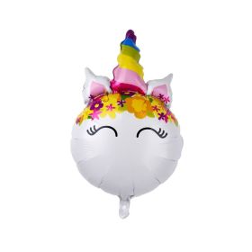 Birthday Balloons Party Ornament Unicorn Mylar Balloon