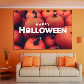 Canvas Wall Art Painting For Halloween, Pumpkin Painting