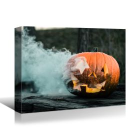 Canvas Wall Art Painting For Halloween, Skeleton