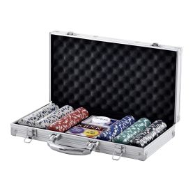 VEVOR Poker Chip Set, 300-Piece Poker Set