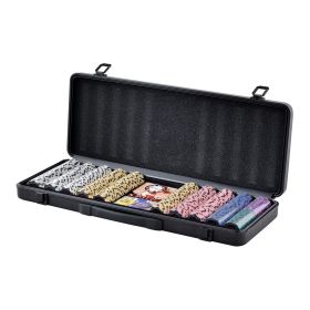 VEVOR Poker Chip Set, 500-Piece Poker Set