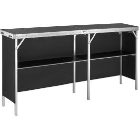 VEVOR Extra Long Folding Portable Bar Table