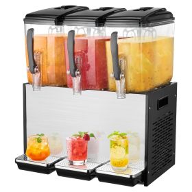 VEVOR Commercial Beverage Dispenser Cold Juice Ice Drink