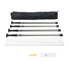 VEVOR Dust Barrier Poles, Carry Bag