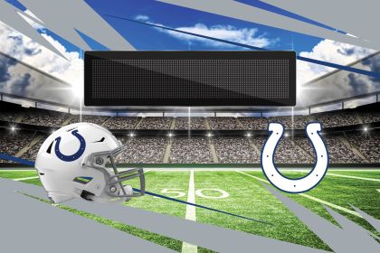 Official NFL Colts - 20" x 32" Personalized Washable Rug