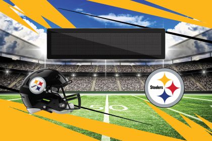 Official NFL Steelers - 20" x 32" Personalized Washable Rug