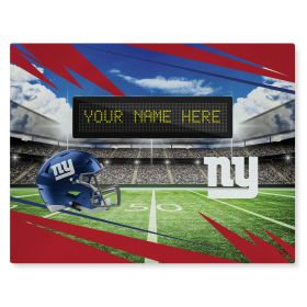 Official NFL Giants - 62" x 84" Personalized Washable Rug