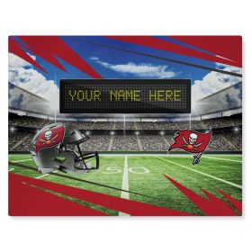 Official NFL Buccaneers - 62" x 84" Personalized Washable Rug