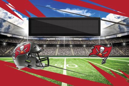 Official NFL Buccaneers - 20" x 32" Personalized Washable Rug