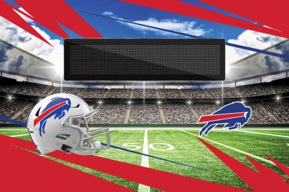 Official NFL Bills - 20" x 32" Personalized Washable Rug