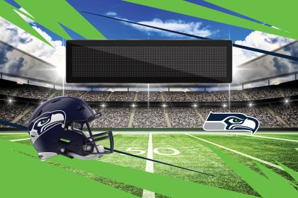 Official NFL Seahawks - 20" x 32" Personalized Washable Rug