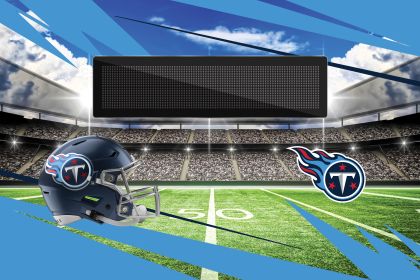 Official NFL Titans - 20" x 32" Personalized Washable Rug