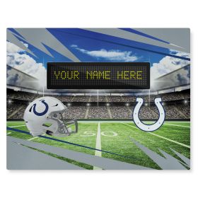 Official NFL Colts - 62" x 84" Personalized Washable Rug