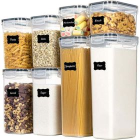 Food Storage Containers Set, Kitchen Pantry Organization