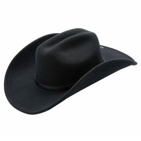 Ricardo Ultra Felt Faux Buckle Western Drifter Hat