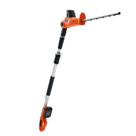 VEVOR 20V Cordless Hedge Trimmer, 18 inch Double-edged Steel Blade