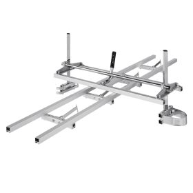 Chainsaw Mill and Rail Mill Guide System, Portable Sawmill 14"-36" Guide Bar