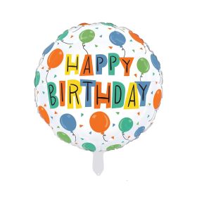 Happy Birthday Aluminum Foil 4D Balloon