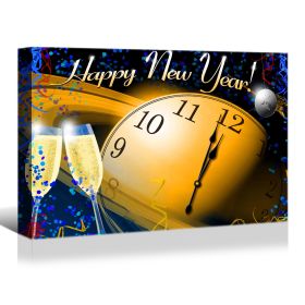 Framed Canvas Wall Art Decor Painting For New Year