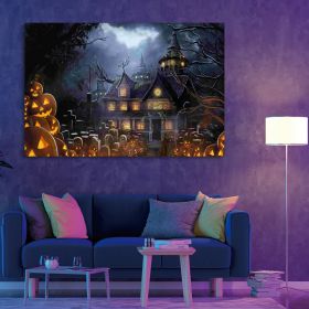 Drop-Shipping Framed Halloween Wall Art Decor Painting