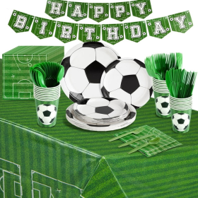 171-Piece Soccer Party Decorations