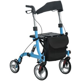 Rollator Walker with Seat and Backrest