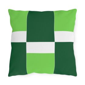 Decorative Outdoor Pillows - Set Of 2, Lime Forest Irish Green