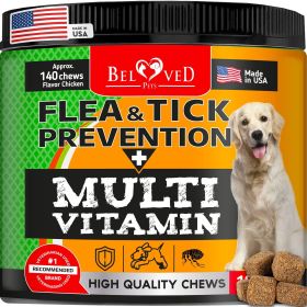 Flea and Tick Prevention Chewable Pills for Dogs