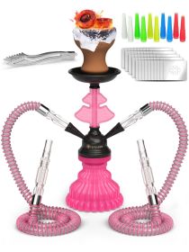 Pink Hookah Set 2 Hose Hookah