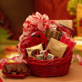 Chocolate Inspirations Valentines Day Gift Basket